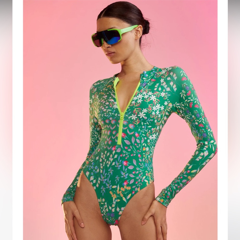 Cynthia Rowley Clover Surfsuit XS
